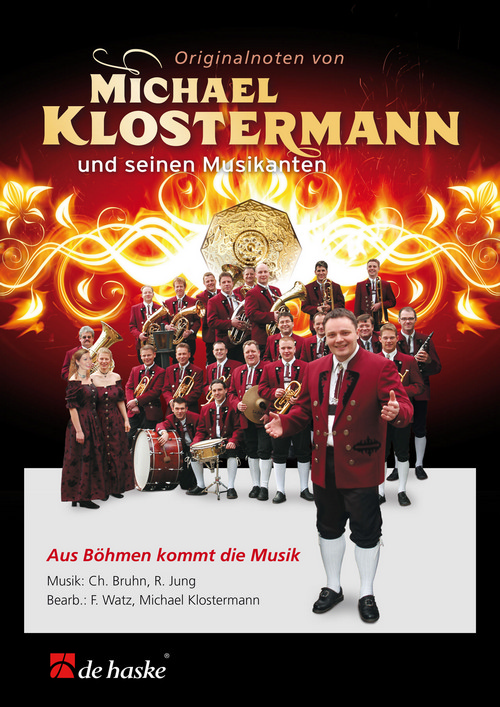 Aus Böhmen kommt die Musik, for Concert Band/Harmonie, Score