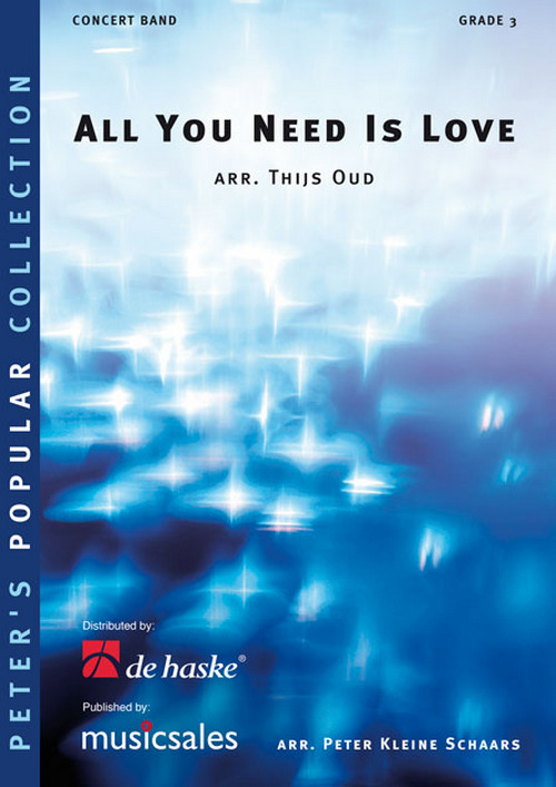 All You Need Is Love, for Concert Band/Harmonie, Score. 9790035027370