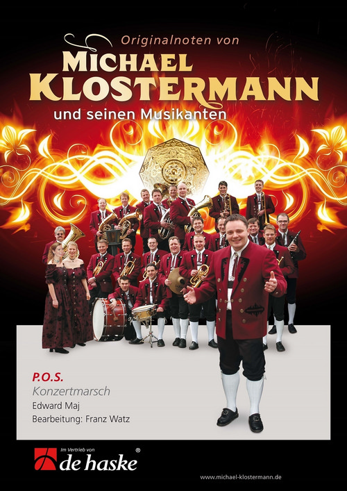 P.o.s.: Konzertmarsch, for Concert Band/Harmonie, Set
