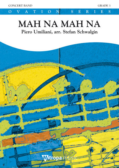Mah Na, Mah Na, for Concert Band/Harmonie and Baritone Saxophone Solo, Set. 9790035028575