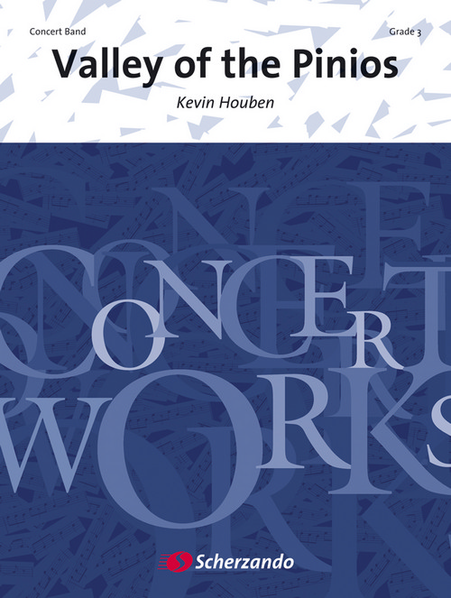 Valley of the Pinios, for Concert Band/Harmonie, Set