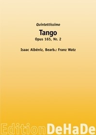 Tango: Opus 165, Nr. 2, for Wind Quintet, Set