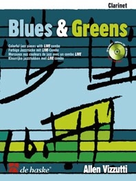 Blues & Greens: Colorful jazz pieces with LIVE combo, for Clarinet