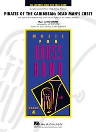 Pirates of the Caribbean: from Dead Man's Chest, for Brass Band, Score. 9790035002919