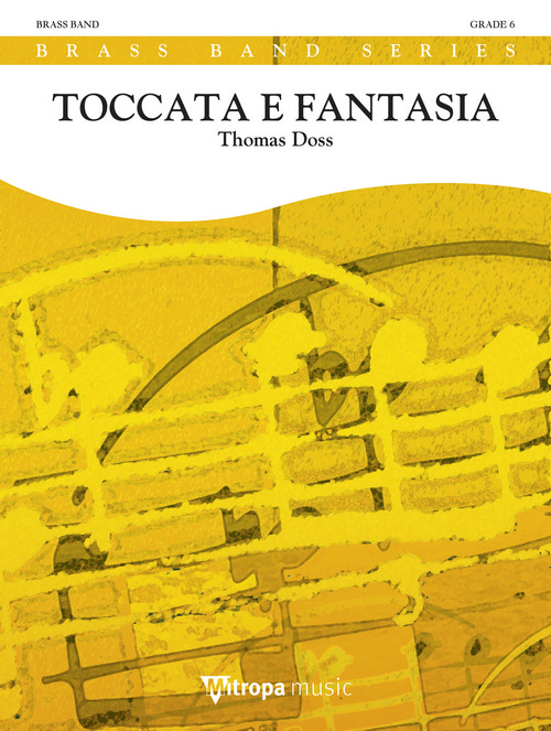 Toccata e Fantasia, for Brass Band, Score