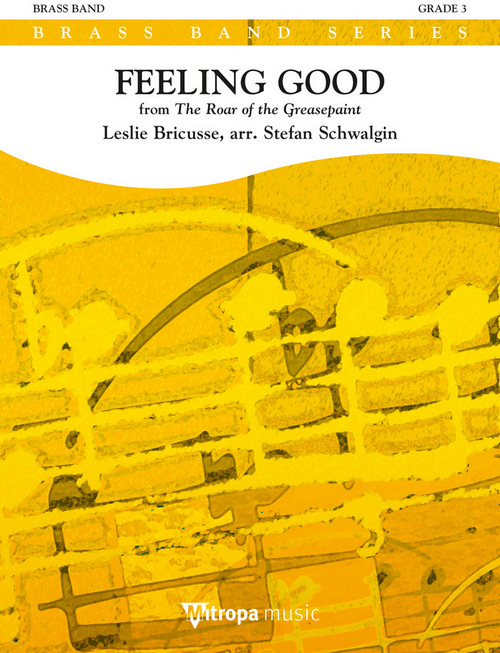 Feeling Good, for Brass Band and Trombone Solo, Score