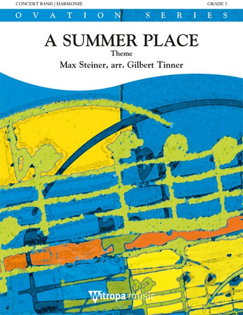 A Summer Place: Theme, for Concert Band/Harmonie, Score. 9790035031964