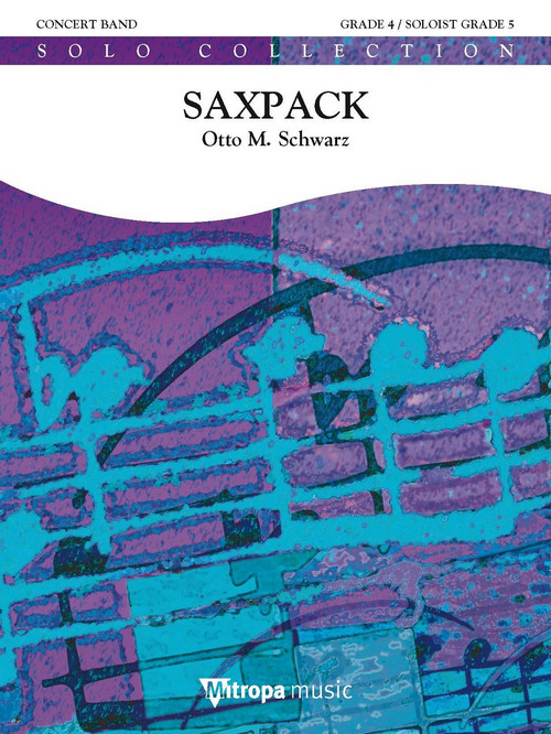 Saxpack, for Concert Band/Harmonie, Score