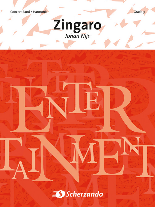 Zingaro, for Concert Band/Harmonie, Score
