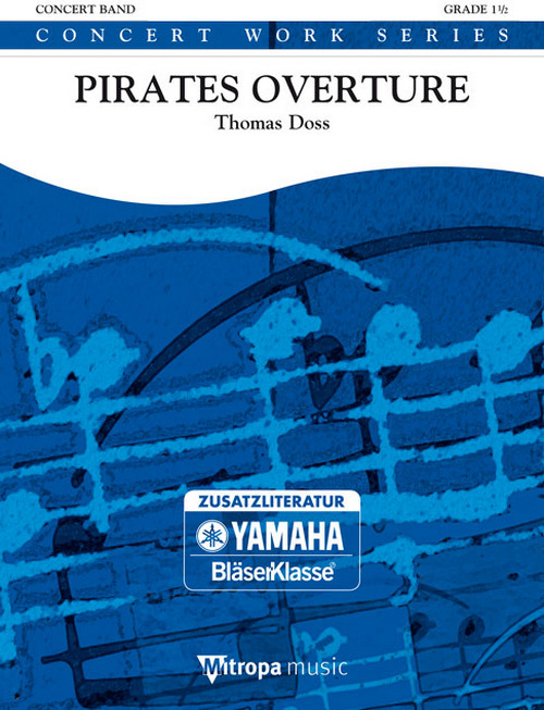 Pirates Overture, for Concert Band/Harmonie, Score