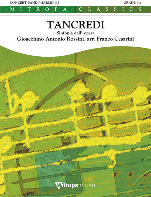 Tancredi: Sinfonia dall' opera, for Concert Band/Harmonie, Score