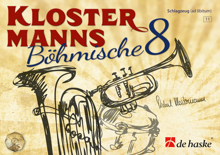 Klostermanns Böhmische 8 - Percussion, for Concert Band/Harmonie, Part