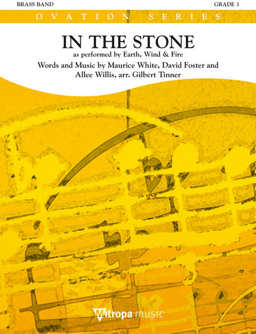 In The Stone: as performed by Earth, Wind & Fire, for Brass Band, Score