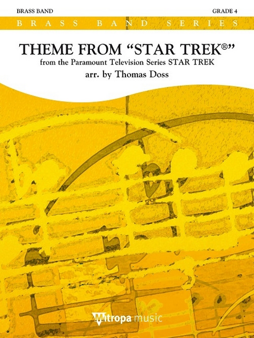 Theme from "Star Trek(R)": from the Paramount Television Series STAR TREK, for Brass Band, Set