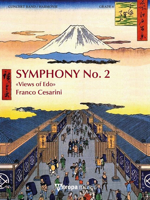 Symphony No. 2 - Views of Edo, for Concert Band/Harmonie, Set. 9790035241127