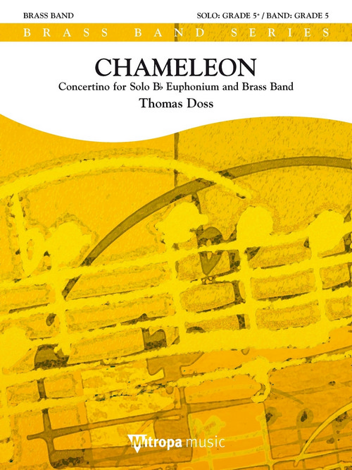 Chameleon: Concertino for Solo Bb Euphonium and Brass Band, Score