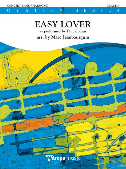 Easy Lover: as performed by Phil Collins, for Concert Band/Harmonie, Set
