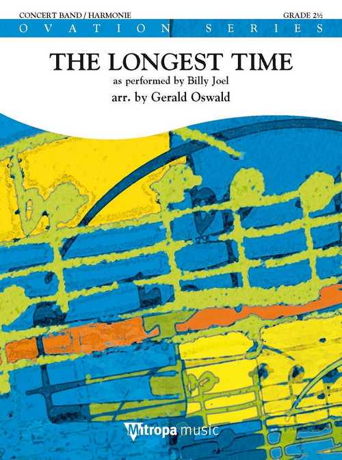 The Longest Time: as performed by Billy Joel, for Concert Band/Harmonie, Score
