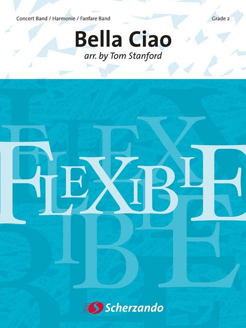Bella Ciao, for 5-Part Flexible Band and Opt. Piano, Score