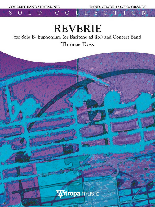Reverie: for Solo Bb Euphonium (or Baritone ad lib.) and Concert Band, for Concert Band/Harmonie, Set