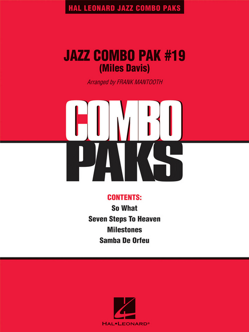 Jazz Combo Pak #19 (Miles Davis), Score and Parts