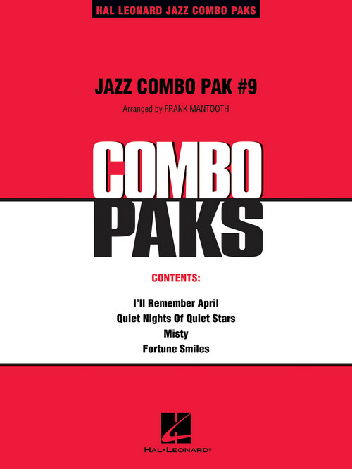 Jazz Combo Pak #9, Score and Parts