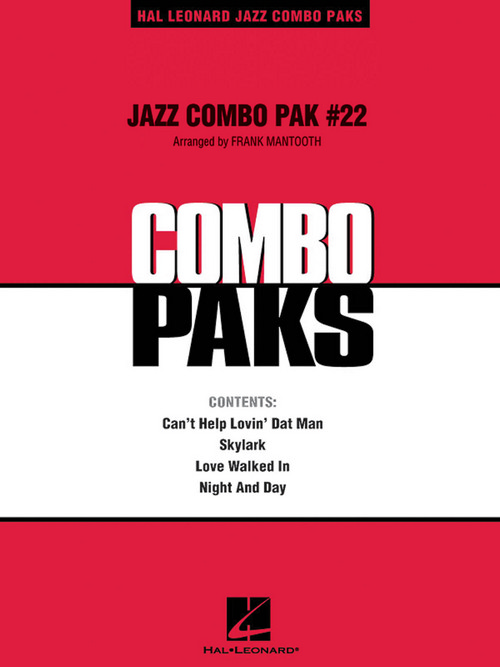 Jazz Combo Pak #22, Score and Parts