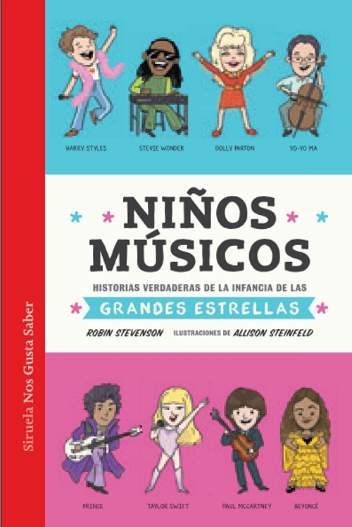 Niños músicos. Historias verdaderas de la infancia de las grandes estrellas. 9791387688790
