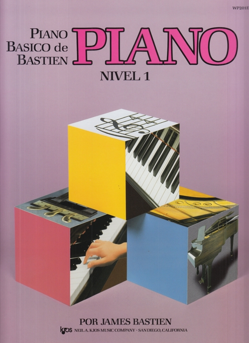 Piano. Nivel 1. Piano Básico de Bastien. 9780849794445 Piano. Nivel 1. Piano Básico de Bastien. 9780849794445