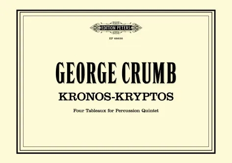 Kronos-Kryptos, Four Tableaux for Percussion Quintet