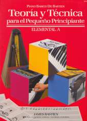 Elemental A. Teoría y Técnica Pequeño Principiante. Piano Básico de Bastien. 9780849786488