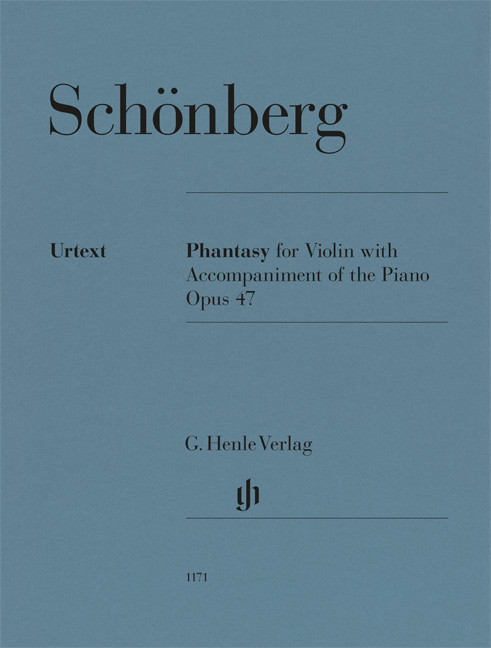 Phantasy op. 47, for Violin with with Accompaniment of the Piano, Score and part