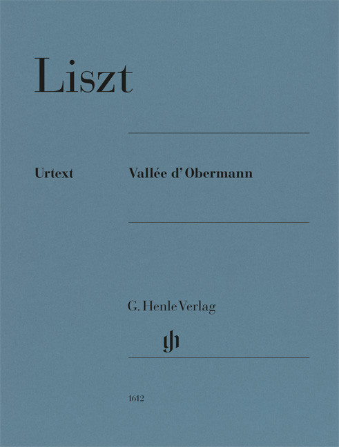 Vallée d?Obermann, for piano, Performing score