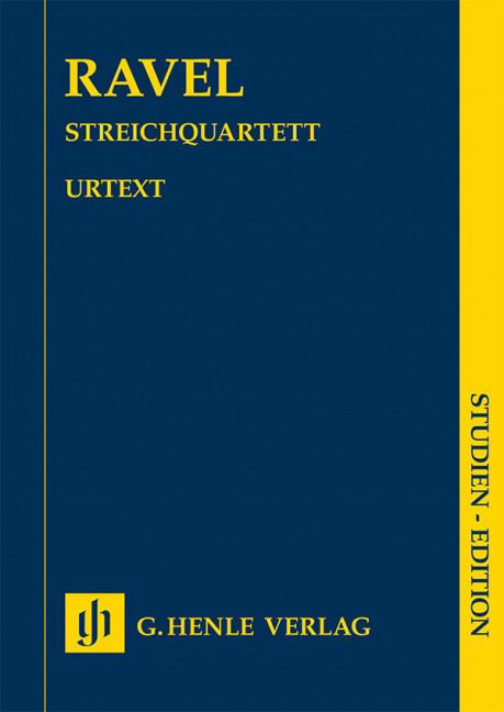 String Quartet, Study score