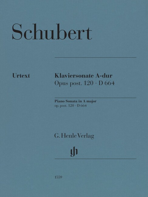 Piano Sonata in A major op. post. 120 D 664, Performing score