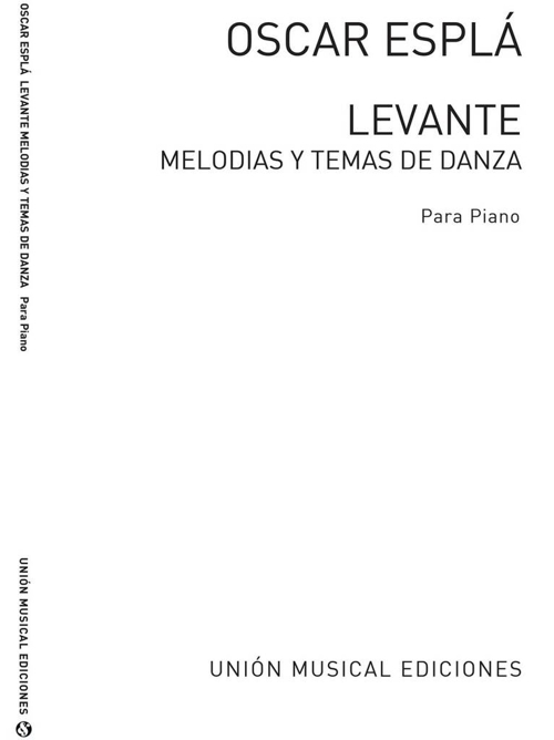 Levante, melodías y temas de danza para piano