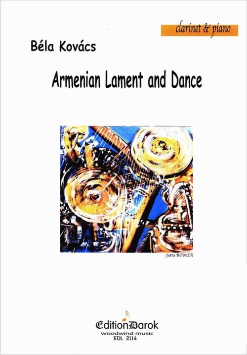 Armenian lament and dance, for clarinet and piano