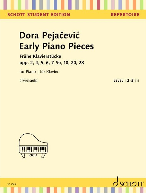 Early Piano Pieces = Frühe Klavierstücke, opp. 2, 4, 5, 6, 7, 9a, 10, 20, 28