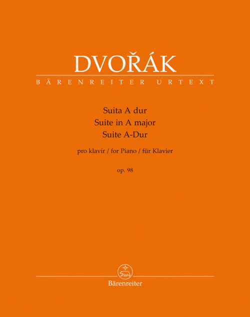 Suite in A major op. 98, for Piano, Performing score