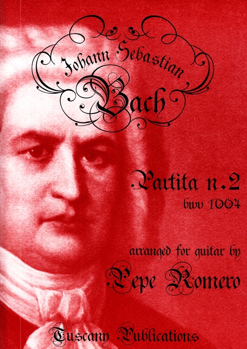 Partita, n. 2, BWV 1004, arrranged for guitar
