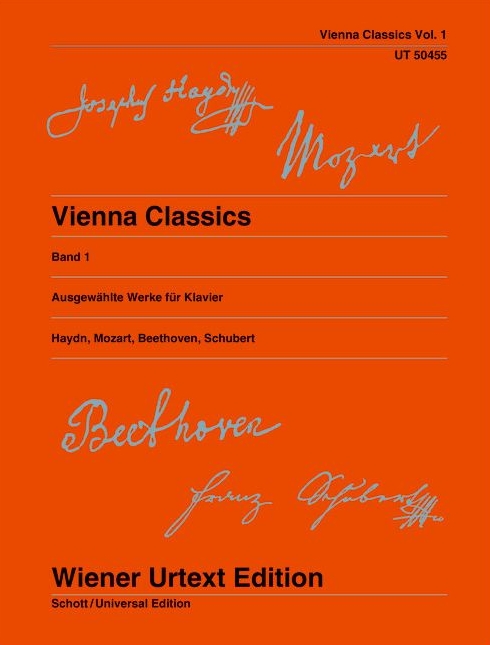 Vienna Classics, Band 1: Ausgewählte Werke für Klavier