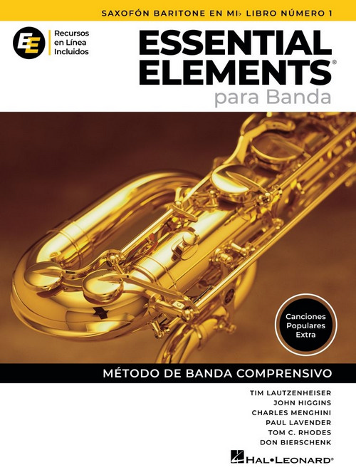 Essential Elements para Banda: Saxofón barítono en Mib, Libro 1