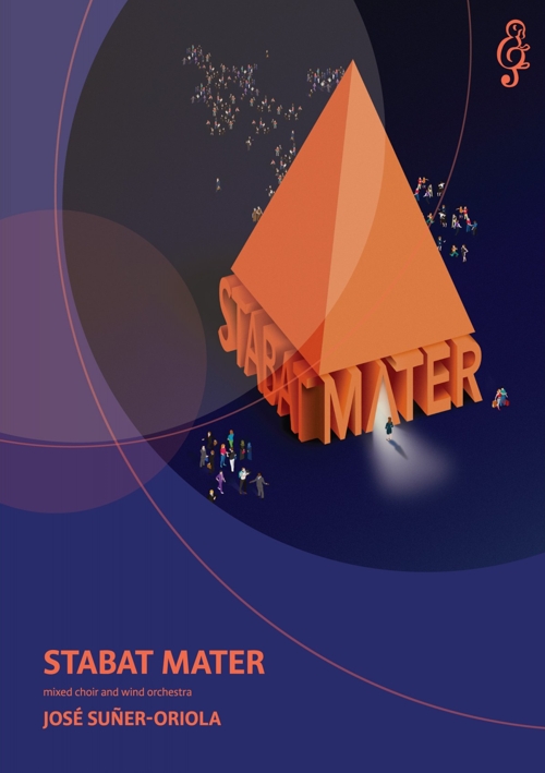 Stabat Mater, mixed choir and wind orchestra, vocal score