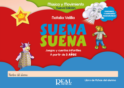 Suena, suena 3 años: Libro del alumno, canciones y audiciones online