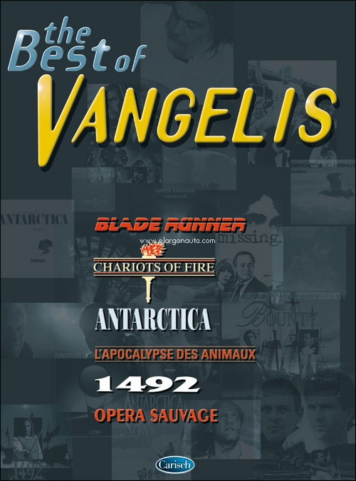 The Best of Vangelis, piano. 9788850700349