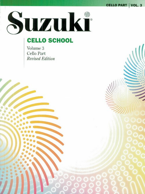 Suzuki Cello School. Cello Part, Vol. 3. 9780874874839