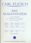 Das Skalensystem, violin = Scale System = Le Système de Gammes