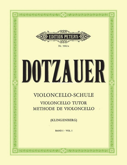 Violoncello-Schule, vol. I: Erste und halbe Lage