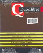 QUODLIBET. Nº 20. Junio 2001