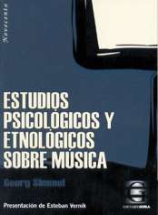 Estudios psicológicos y etnológicos sobre la música. 9789872077327 Estudios psicológicos y etnológicos sobre la música. 9789872077327